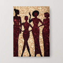Chic glitz Modeparty Button