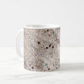 Chic Glitzer Glam 1 #art #Glitzer Kaffeetasse (Vorderseite Links)