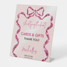 Chic Glitzer Pink Bow Sie bindet den Knoten