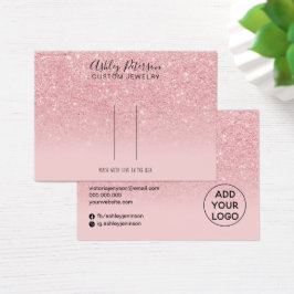 Chic Glitzer rosa Barrett Haarspange Display