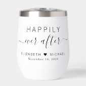 Chic glücklich immer nach Hochzeit (Vorderseite)