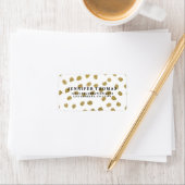 Chic Gold Address Labels Adressaufkleber (Insitu)