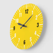 Chic Gold analoge Uhr mit Zahlen (Winkel)