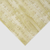 Chic Gold Anchors Seidenpapier (Ausschnitt)