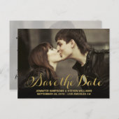 CHIC GOLD | Ankündigung Datum freihalten (Vorne/Hinten)