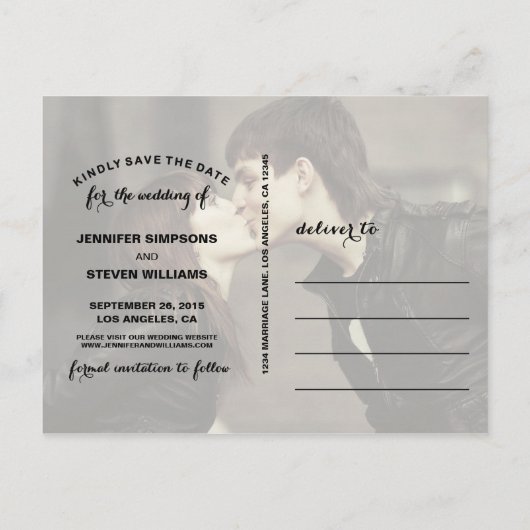 CHIC GOLD | Ankündigung Datum freihalten (Rückseite)