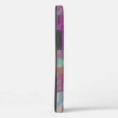 Chic Gold Butterfly Aqua Violet Case-Mate iPhone Hülle (Rückseite / Rechts)