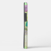 Chic Gold Butterfly Pistachio Violet Case-Mate iPhone Hülle (Rückseite / Rechts)