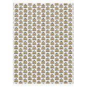 Chic Gold Class of 2026 Graduation Party Tischdecke (Vorderseite)