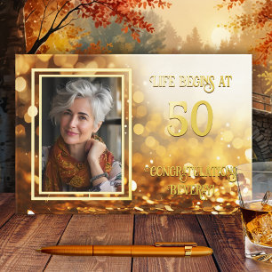 Chic Gold Confetti Foto Wilhelm Tell Gästebuch