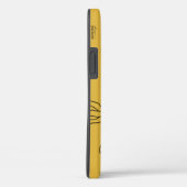 Chic Gold Dragon Monogram Case-Mate iPhone Case (Rückseite / Rechts)