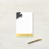 Chic Gold Effect Post It Notes Post-it Klebezettel (Auf Schreibtisch)