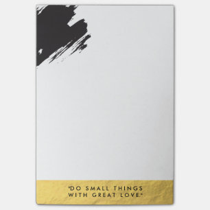 Chic Gold Effect Post It Notes Post-it Klebezettel