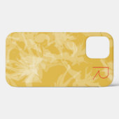 Chic Gold Fairies Monogram Case-Mate iPhone Case (Rückseite (Horizontal))