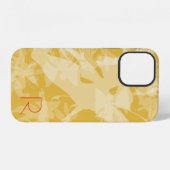 Chic Gold Fairies Monogram Case-Mate iPhone-Hülle iPhone Hülle (Rückseite (Horizontal))