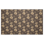 Chic Gold Foil Blumenmuster Stoff (Fat Quarter (45,7 x 55,9 cm))
