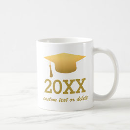 Chic Gold Foil Trendy Abschluss Class 2016 Kaffeetasse