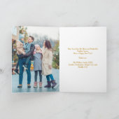 Chic Gold Frohe Weihnachten glücklich Neujahr Coll (Innenseite)