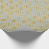 Chic Gold Geometric Geschenkpapier (Ecke)