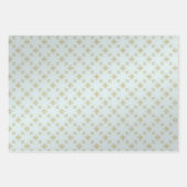 Chic Gold Geometric Geschenkpapier Set (Vorderseite 2)