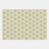 Chic Gold Geometric Geschenkpapier Set (Vorderseite 3)