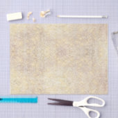 Chic Gold Glitzer Glitzern Design Seidenpapier (Handwerk)