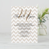 CHIC GOLD GLITZER PRINT WEDEDING INVITATION EINLADUNG (Stehend Vorderseite)