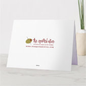 Chic Gold Glitzer Vielen Dank Dankeskarte (Rückseite)