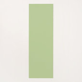 Chic Gold Green Leaf Abstrakt Gold Muster Yogamatte (Rückseite)