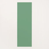 Chic Gold Green White Abstrakt Yogamatte (Rückseite)