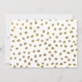 CHIC GOLD HANDSCHRIFTLICHE | FOTO SAVE THE DATE (Rückseite)