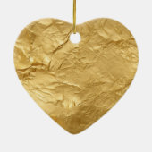 Chic Gold Keramik Ornament (Hinten)