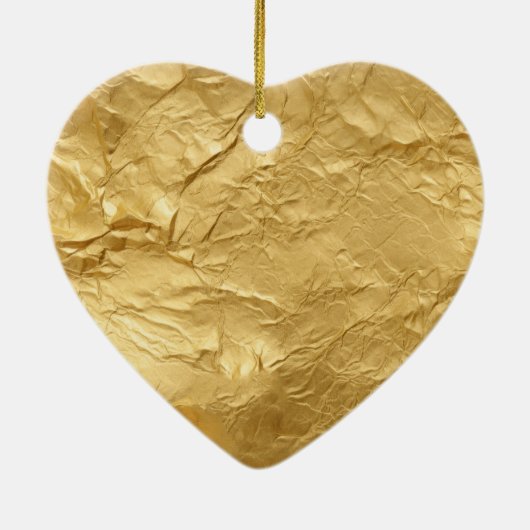 Chic Gold Keramik Ornament (Hinten)