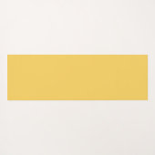 Chic Gold Leaf Grüner Hintergrund Yogamatte (Rückseite (Horizontal))