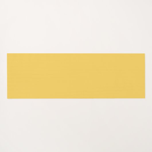 Chic Gold Leaf Grüner Hintergrund Yogamatte (Rückseite (Horizontal))