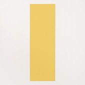 Chic Gold Leaf Grüner Hintergrund Yogamatte (Rückseite)