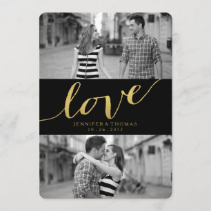 CHIC GOLD LIEBE   Datum freihalten Save The Date