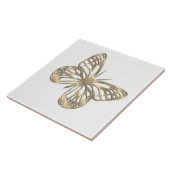 Chic Gold Look Butterfly Fliese (Seite)