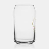 Chic Gold Medical School Graduate Personalisiert Dosenglas (Rechts)