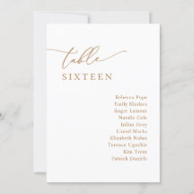 Chic Gold Minimalistische Hochzeitskarte