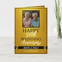 Chic Gold Parents Foto 50 Jahre alt