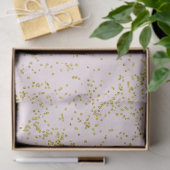 Chic Gold Pink Blush Confetti Sparkone Seidenpapier (Geschenk)