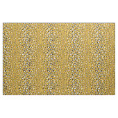 Chic gold Schwarz-weißer Gepard Stoff (Yard (91,4 cm))