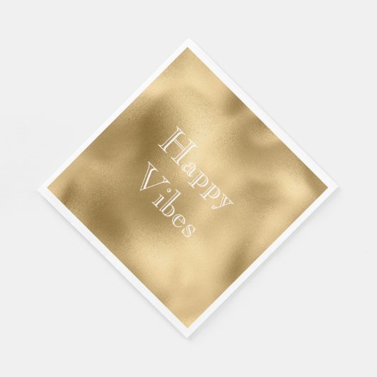Chic Gold Serviette (Ecke)