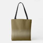 Chic Gold Streifen Tasche (Rückseite)