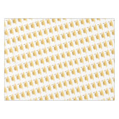 Chic Gold Trendy Graduation Party Grad Cap Tischdecke (Vorderseite (Horizontal))