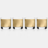 Chic Gold Whiskyglas (Rechts)