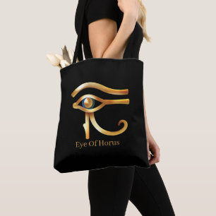 Chic Golden Eye of Horus , ägyptische Hieroglyphen Tasche