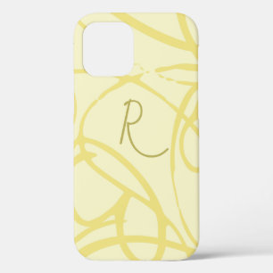 Chic Golden Loops Eleganter Roter Text Case-Mate iPhone Hülle