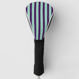 Chic Golf Head Cover with Bold Stripe Design Golf Headcover